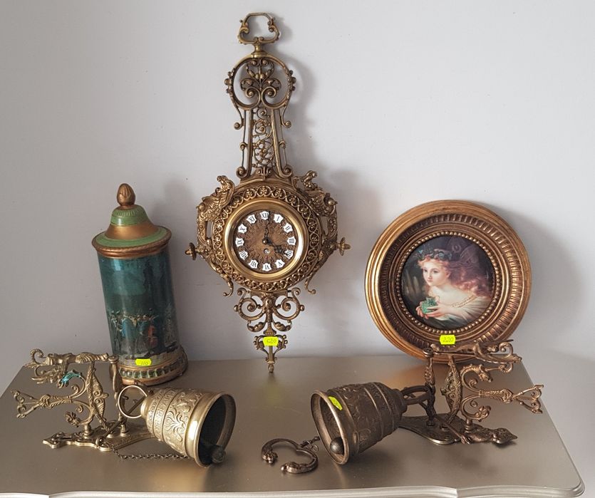 Clopot/ ceas vechi din bronz