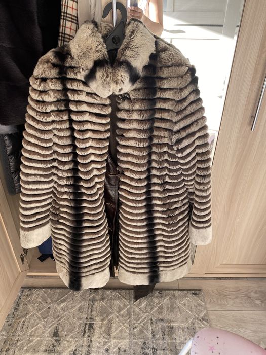 Продам шубу мех кролик