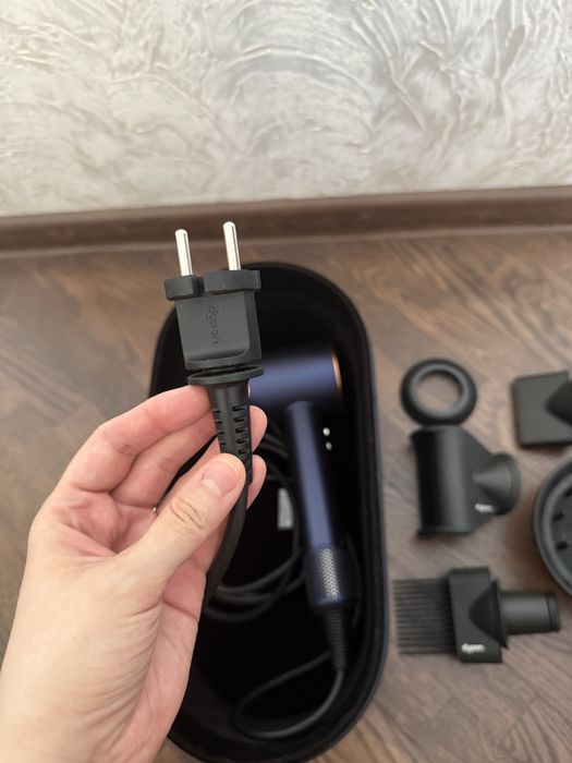 Dyson supersonic HD07 синий/медь с чехлом