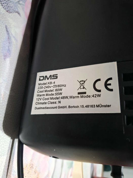 Cooler racitor frigider auto la 12V termoelectric 4 Litri