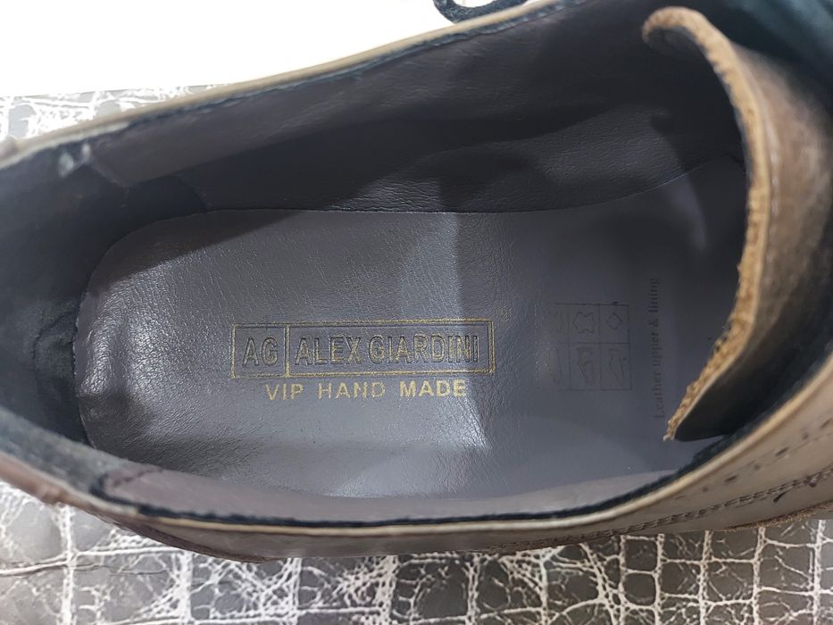 Кожанные туфли ручная работа