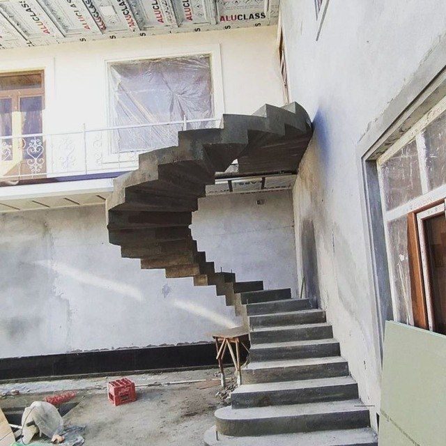 Зиначи barcha turdagi beton zina