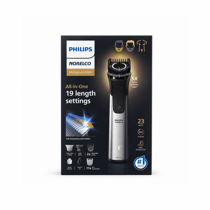Триммер Philips MG9500/50 23в1 Multigroom 9000 Триммер для Лица и Тела