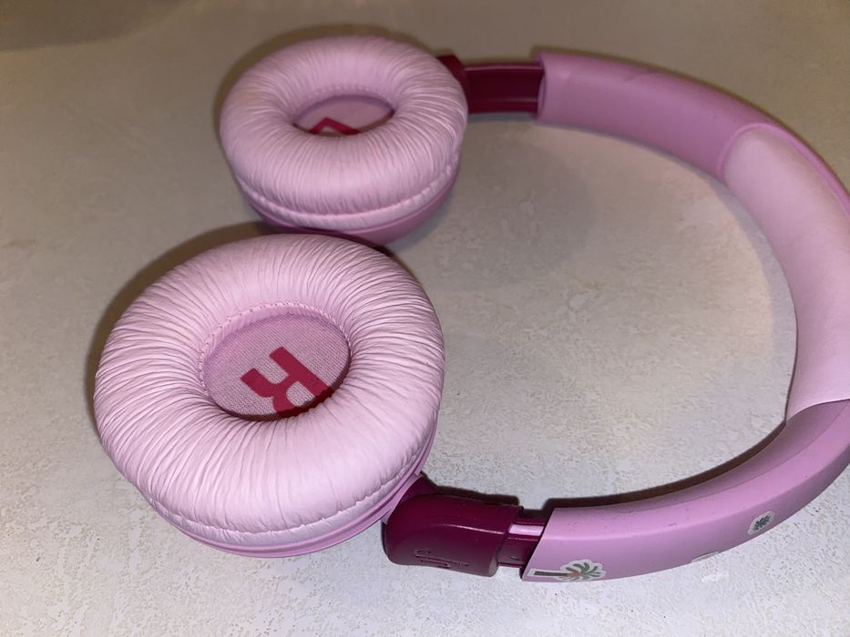 Casti JBL JR320BT Bluetooth pentru copii, mov, cu microfon – Garantie + Extindere garantie 2 ani