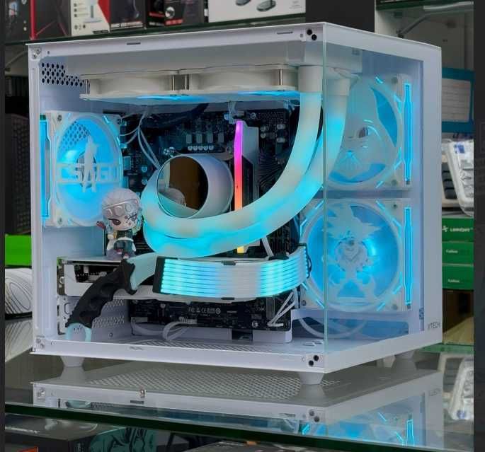 I5-14400F/ Ddr5 RAM 16/6000MHZ Rtx 4060 8gb white
