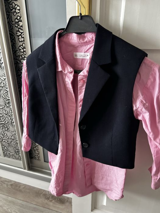 Рубашка zara, reserved 134см