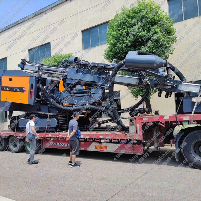 Интегрированная буровая KAISHAN KT15C глубина — 35 м, диаметр — 190 мм