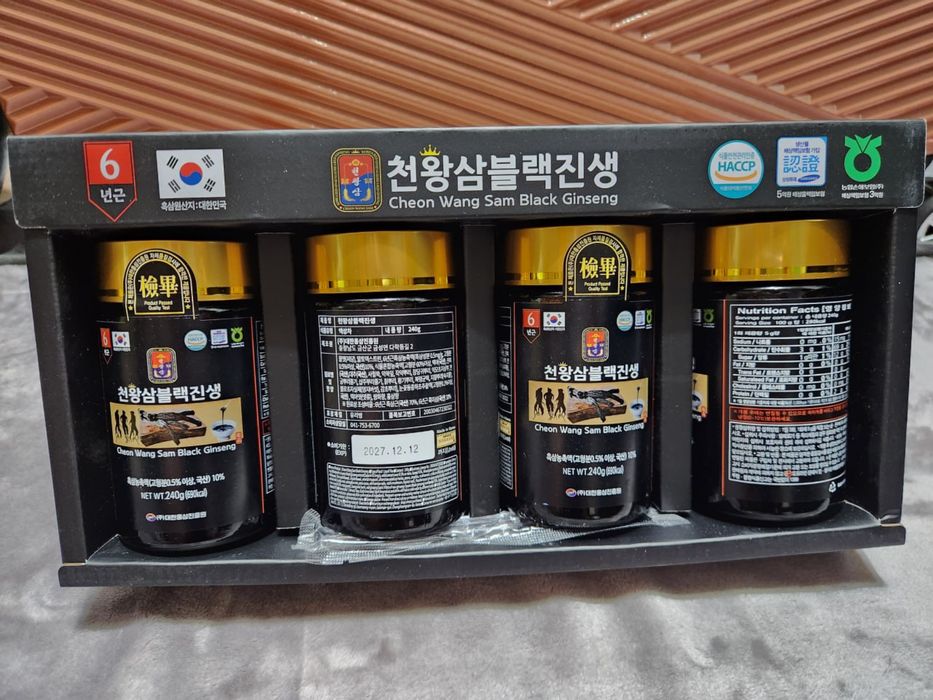 Koreya jenshen mahsulotlari