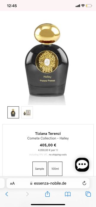 Парфюм Tiziana Terenzi 100мл.