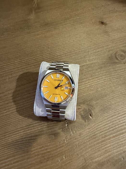 Ceas Citizen Tsuyosa yellow automatic