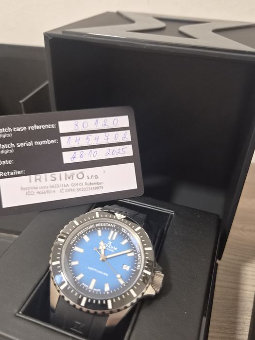 EDOX Skydiver NEPTUNIAN Automatic