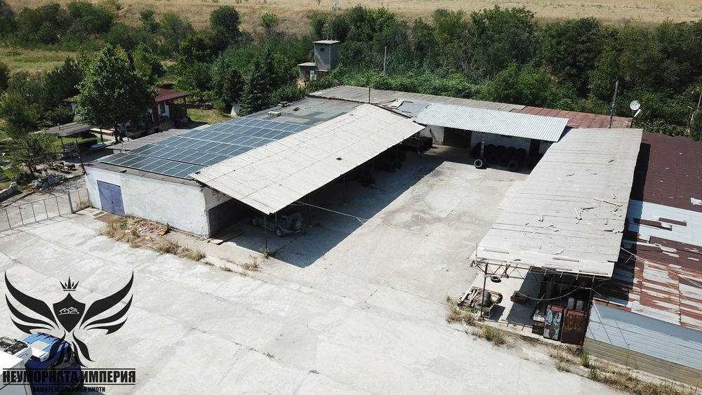 Продавам промишлено помещение(склад) с парцел 2800кв.м в гр.Асеновград