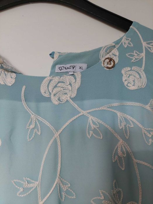 Рокля на Lucy  светло синя