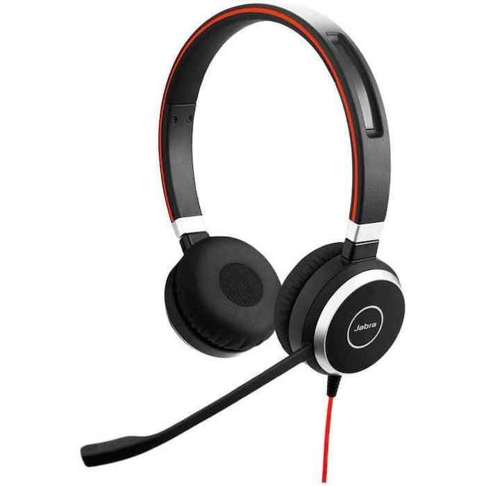 Слушалки Jabra Evolve 40 MS Stereo, Черни