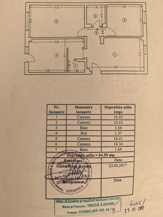 Direct proprietar vand apartament 3 camere