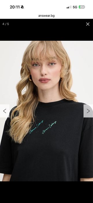 Рокля Armani Exchange