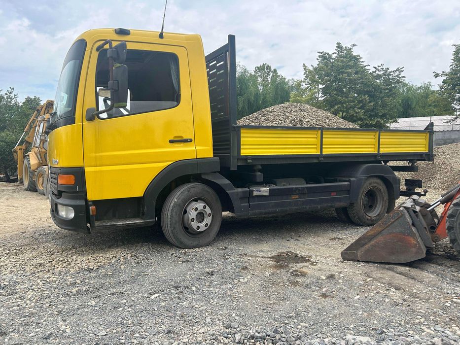 Transport Nisip, Piatra.  Pamant