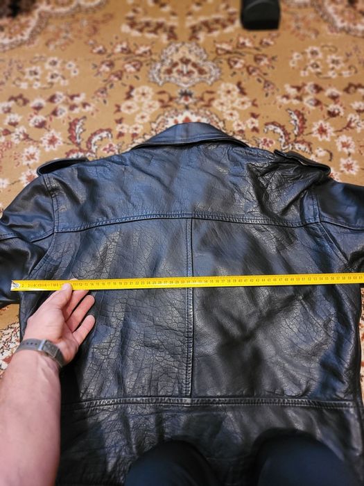 Geacă piele moto-rocker