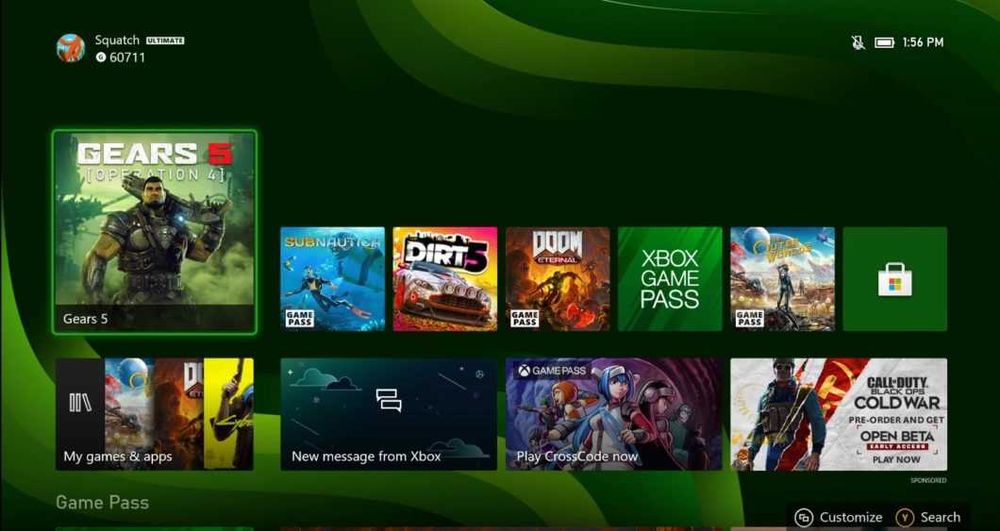 Установка игр на xbox one S, X и series X