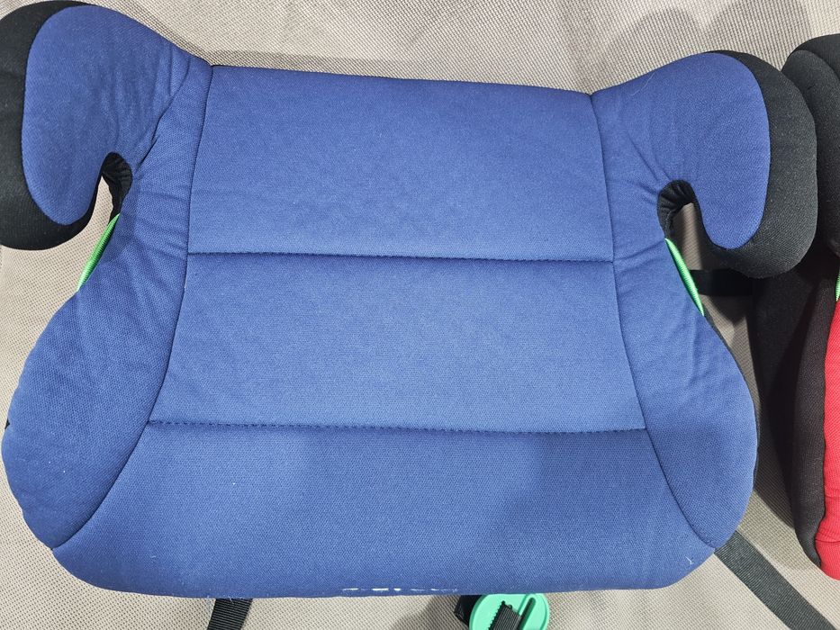 Inaltator auto U-Grow, 125-150cm, certificat R129, fara isofix, rosu/albastru