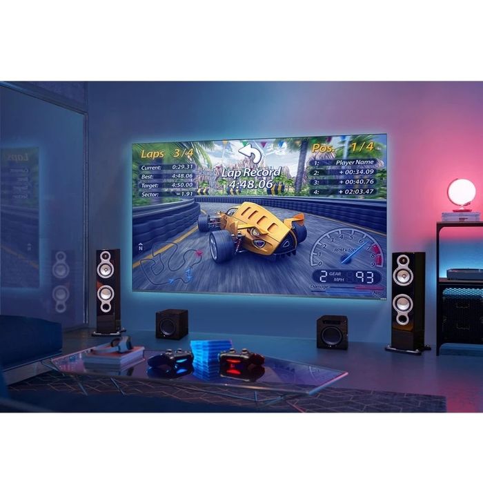 Телевизор TCL 55 4K инча 120Hz чисто нов модел TCL 55C635 QLED SMART