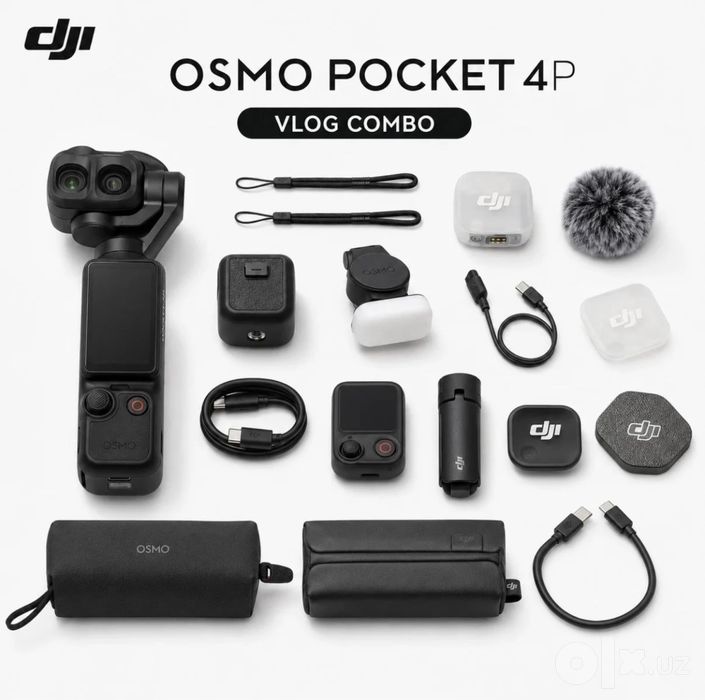Dji osmo pocket 4p vlog combo 600$