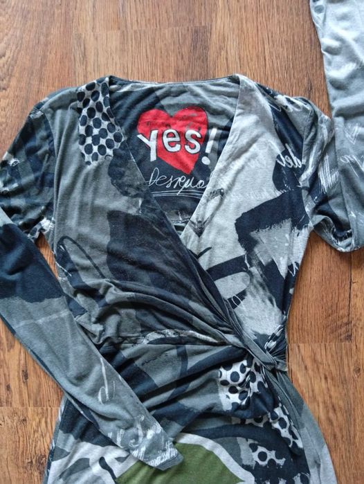 DESIGUAL multicoloured dress - дамска рокля р-р М