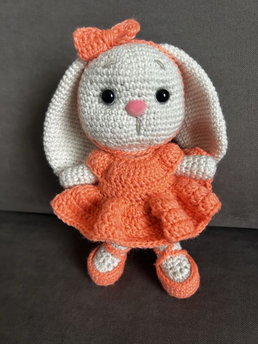 Плетена играчка - Зайче