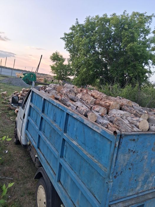 Дрова сухие чурки