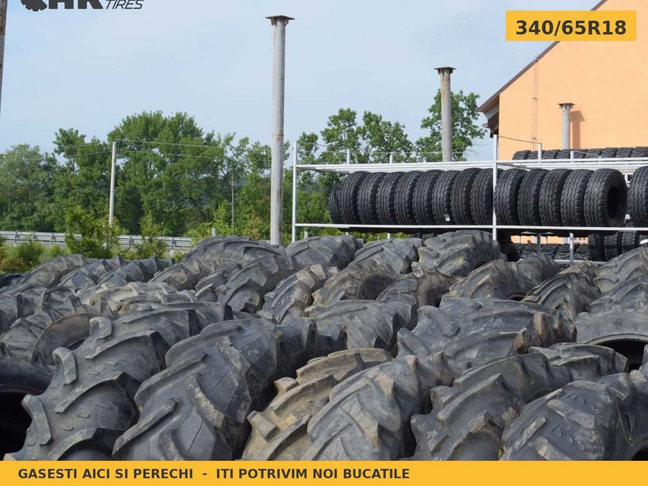 ANVELOPE 340/65R18 340 65 R18 3406518 Michelin Cauciucuri Remorca Cisterna Presa Baloti Imprastietoare Implement Flotatie SH Garantie 12 Luni Factura