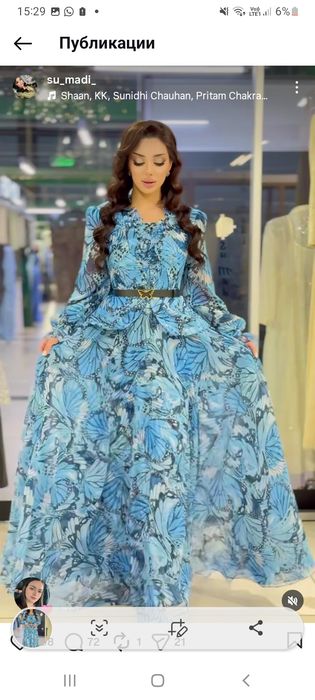 Продам шикарное платье