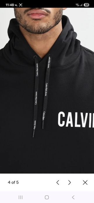 Calvin Klein мъжки Суичър S размер.