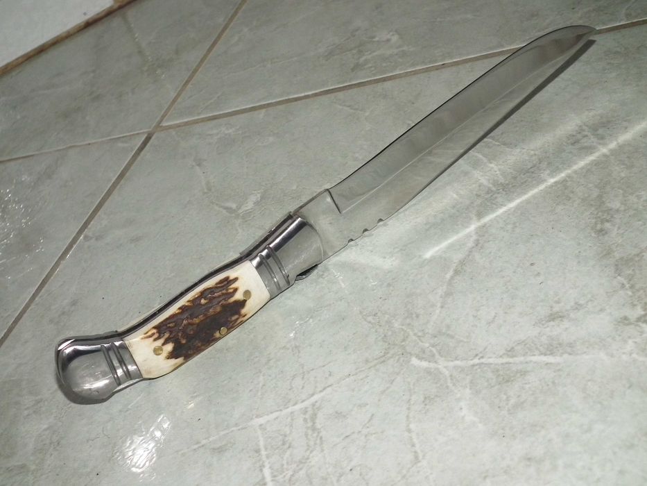 Briceag de vánátoare maghiar urias unicat cutit cu plásele din corn mester Pap Mihály