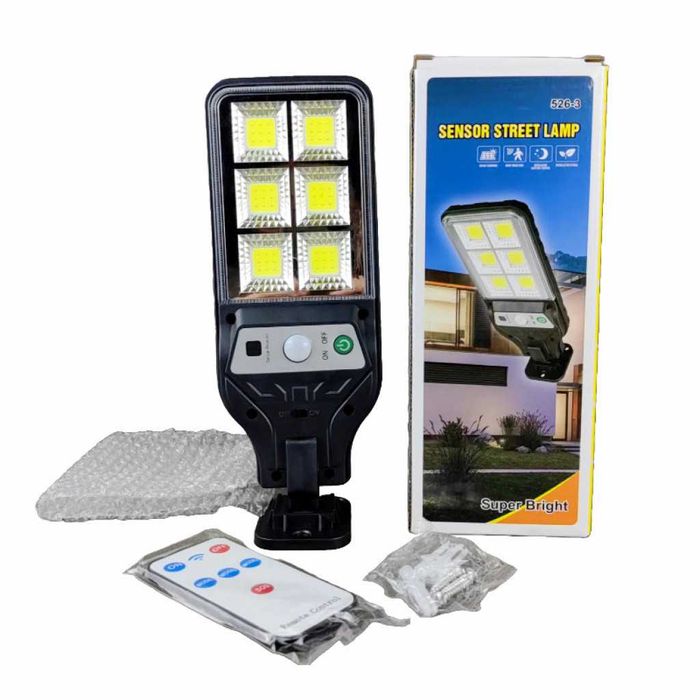 Слънчева LED улична лампа  - мощно и икономично осветление