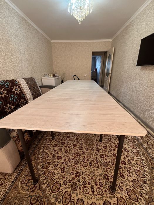 Продам стол-книжка Трансформер, ЛДСП, белый