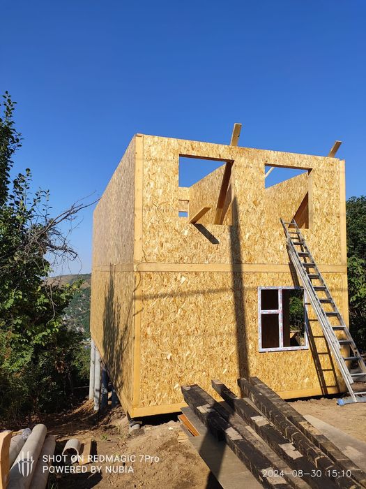 Каркасный дом сип