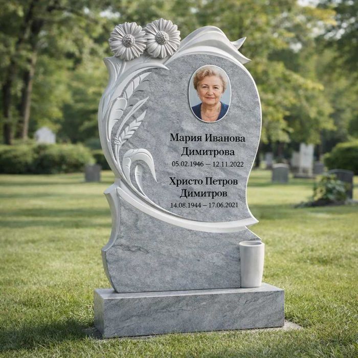 Надгробни Паметници от гранит и мрамор – много модели