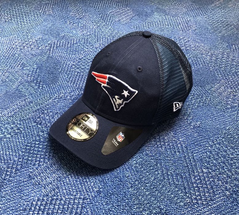 New Era 9forty NFL New England Patriots Trucker Washed Cap ОРИГИНАЛНА