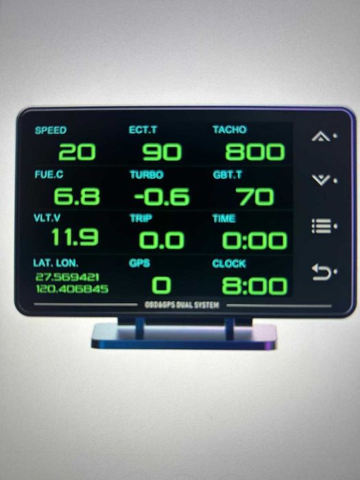 Head Up Display OBD 2 +GPS