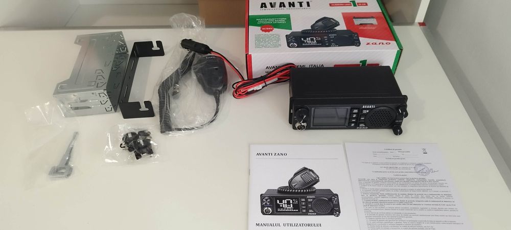 Statie Radio Avanti Zano 1Din - difuzor frontal