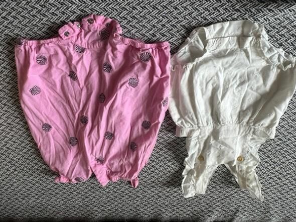 Продавам Бебешки дрехи на момиченце 0-6м.