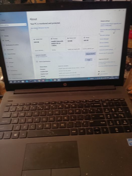 Celeron n4020 8 GB RAM 500 GB ssd