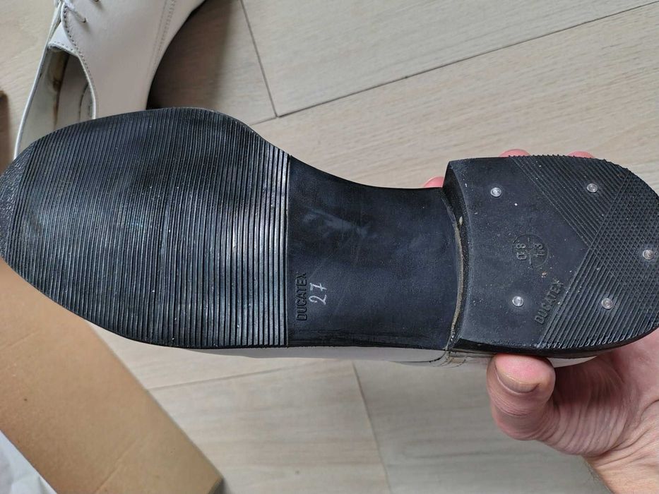 Pantofi eleganți bărbați Marisdal, pantofi ceremonie militara, SIze 42