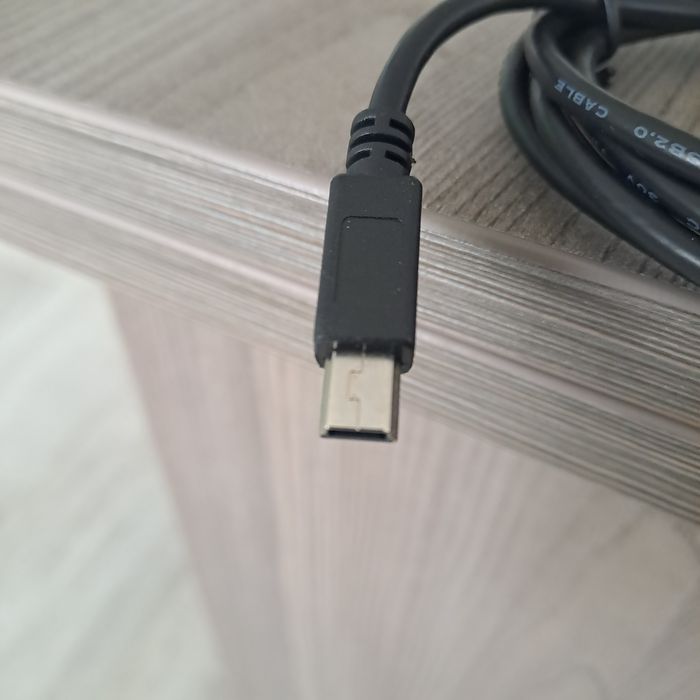 Кабели USB A(м) към USB Mini(м), 1 метър, черен