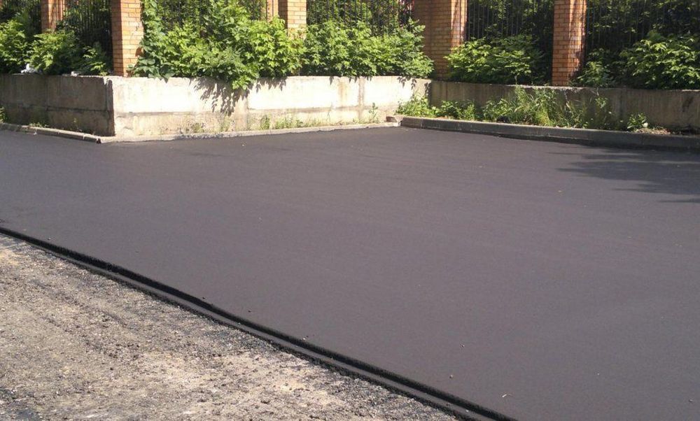 Укладка асфальта