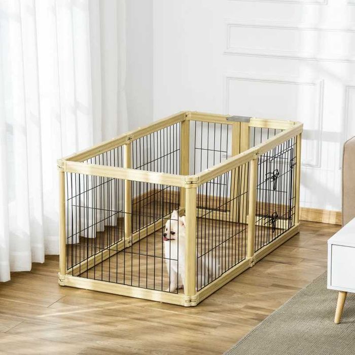 PawHut Кошарка за кученца „Направи си сам“ 6 решетки