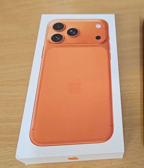 Magazin si in rate Iphone 17 pro max 512GB orange nou sigilat 2 ani garantie