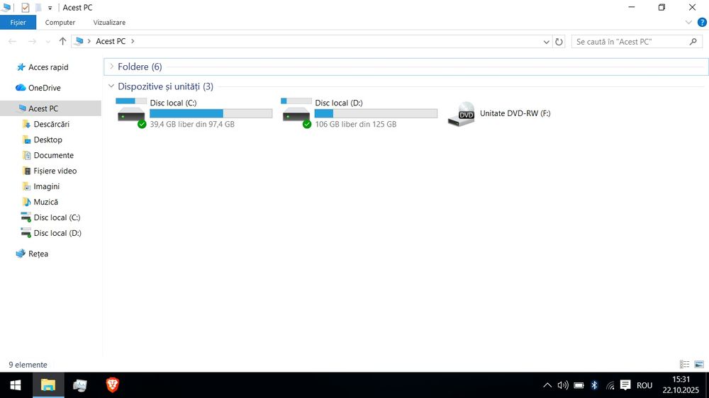 Laptop Asus, cu baterie nouă (în garanție)