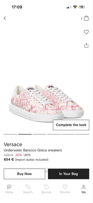 Оригинални кецове Versace