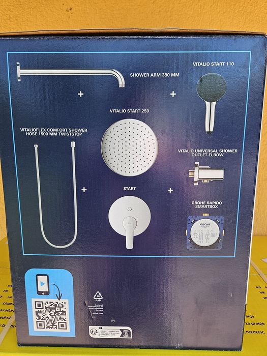 Grohe Start Concealed Shower System